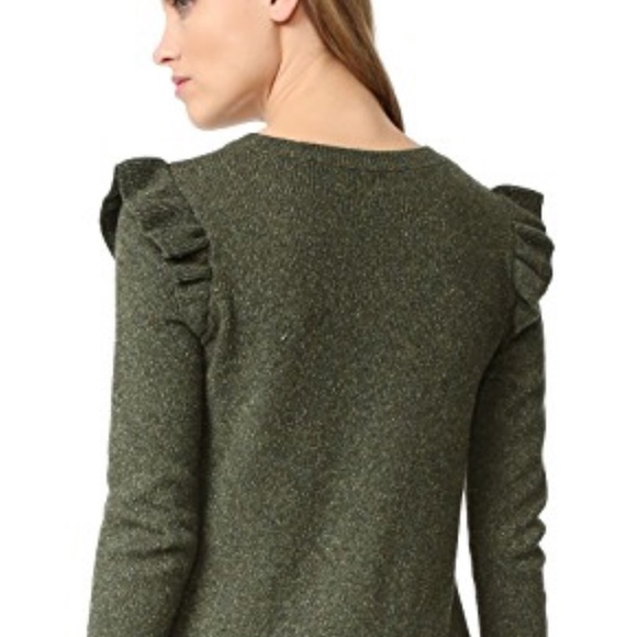 Club Monaco Knit Ruffle Dress - Picture 3 of 4